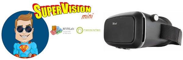 Supervision plus VR glasses