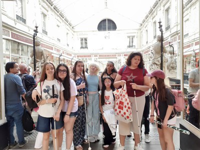 Shopping day at the Pommeraye passage