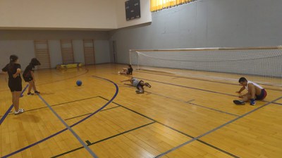 PLAYING GOALBALL